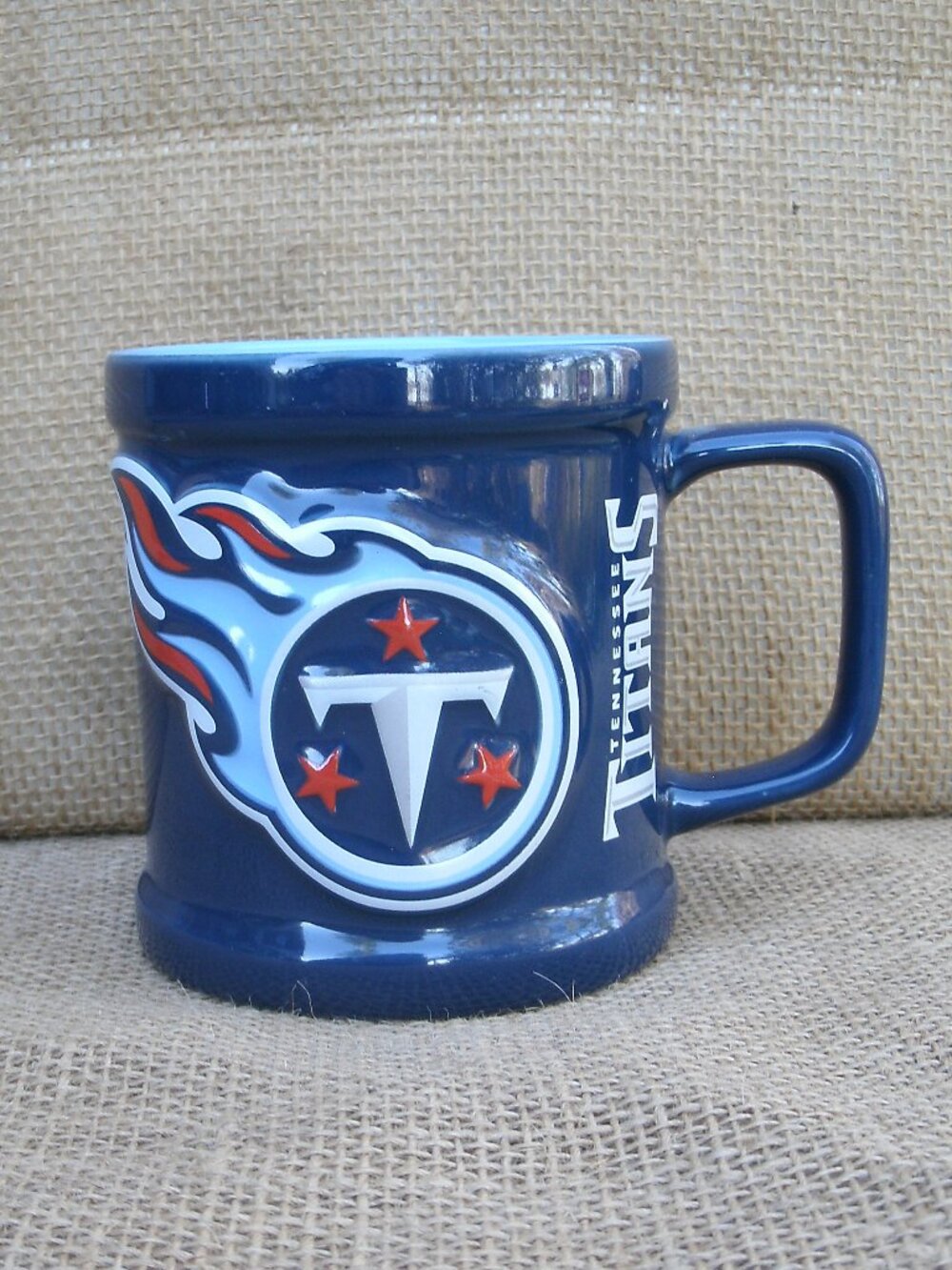 Vintage Tennessee Titans NFL Football Mug
